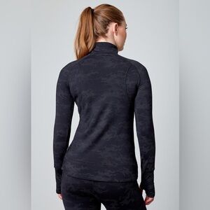 Mondetta 1/4 Zip Reflective Camo Cold Gear Top
